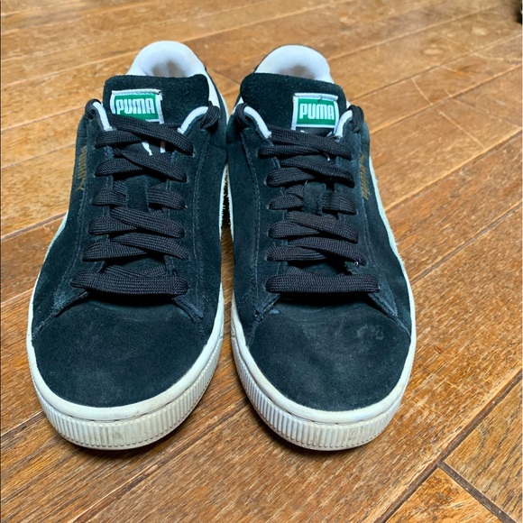 Black Puma Suede Classic (Men 8, Women 10) - Picture 4 of 7